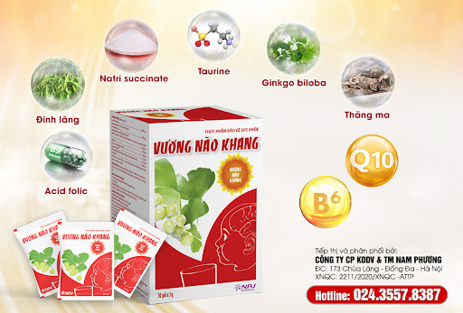 Hình ảnh Thực phẩm bảo vệ sức khỏe Vương Não Khang